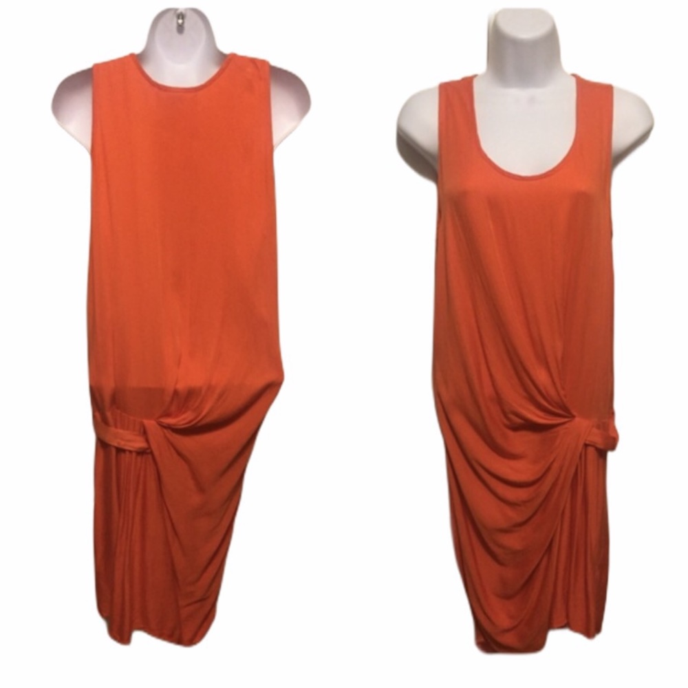 Young, Fabulous & Broke Orange Tinsley Dress NWOT - Picture 2 of 6